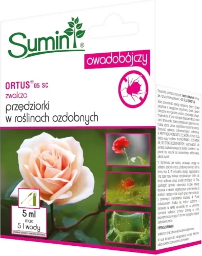 SUMIN Ortus 05 SC 5 ml środek przędziorkobójczy