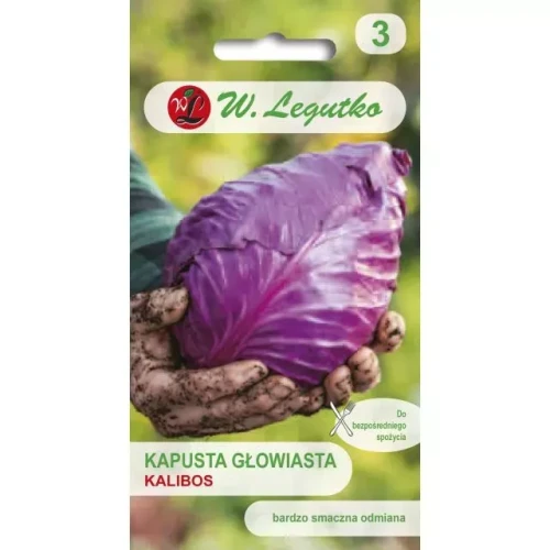 Legutko Kapusta głowiasta czerwona Kalibos 0,5g st