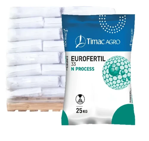 Timac EUROFERTIL 33 N PROCES 25 kg - 1 tona nawóz wieloskładnikowy