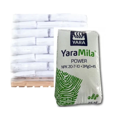YARA NPK POWER 20-7-10 25 kg - 1 tona