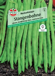 SPERLI- Fasola tyczna Stangenbohne Neckarkönigin