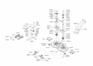 AL-KO Nóż tnący prawy T 23-125 - 473603