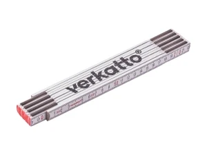 VERKATTO - MIARA SKŁADANA DREWNIANA BIAŁA 2m VR-4373